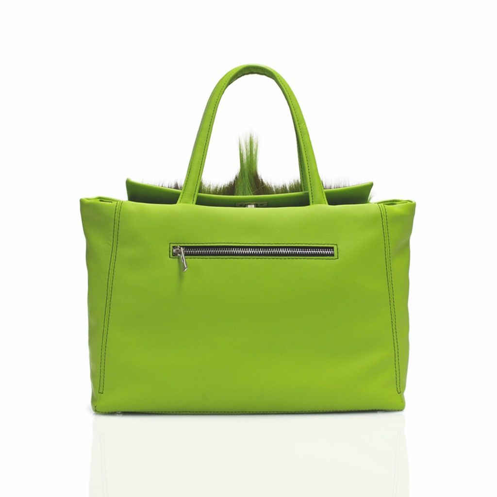 GREEN ANTELOPE TOTE BAG