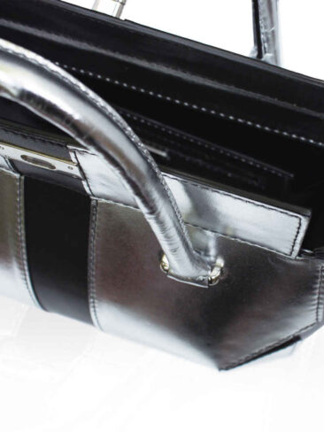 SILVER MARQUIS TOTE