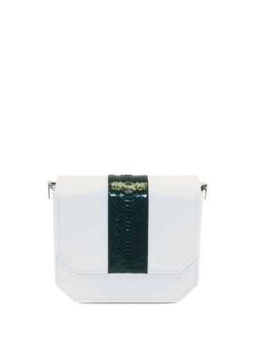 PEcado // WHITE FOREST RADIANT CLUTCH BAG