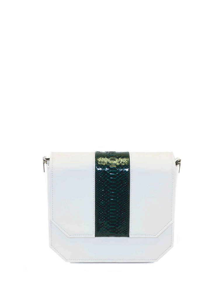 PEcado // WHITE FOREST RADIANT CLUTCH BAG