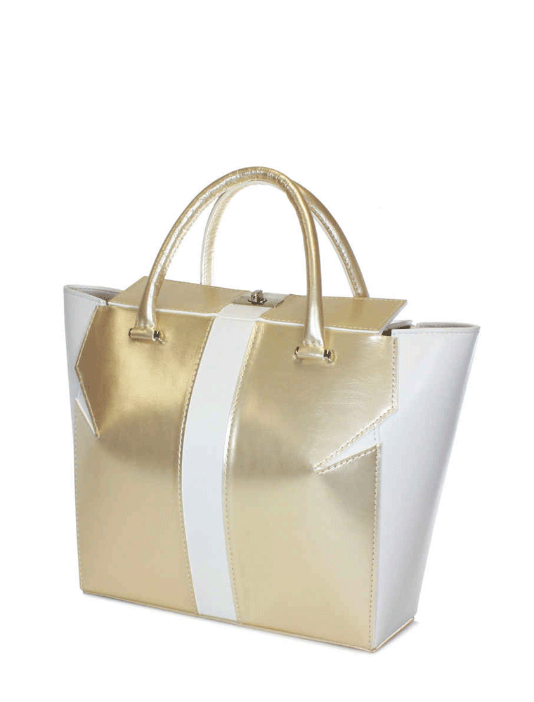 PEcado // WHITE GOLD MARQUIS TOTE BAG - Image 2