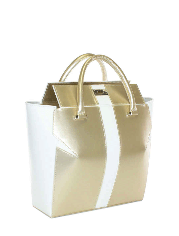 PEcado // WHITE GOLD MARQUIS TOTE BAG - Image 3