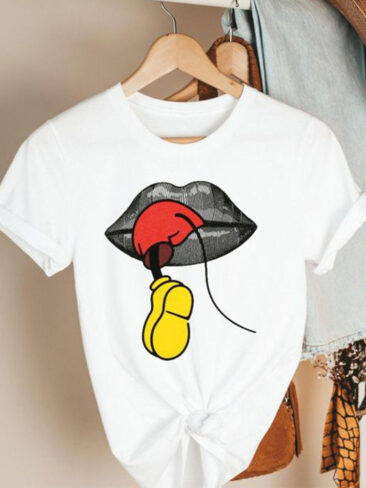 LOVE&LIVE // “POOR MICKEY” TEE SHIRT