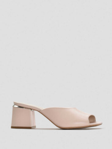 VITTO ROSSI // TRIANGLE OPEN TOE SANDALS, PINK