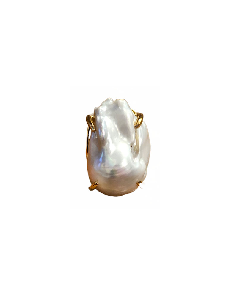 BOUNKIT // BAROQUE PEARL RING - Image 3