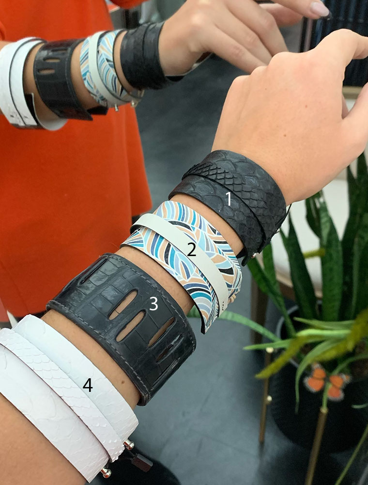 PECADO // LEATHER CUFF BRACELET