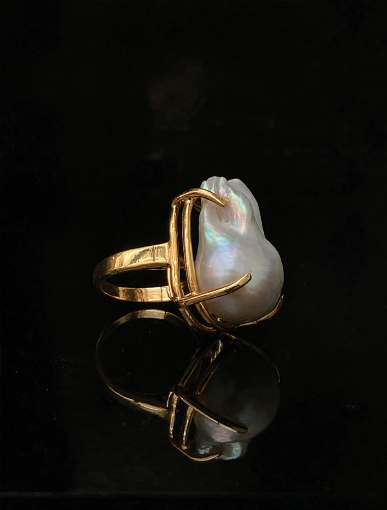 BOUNKIT // BAROQUE PEARL RING - Image 5