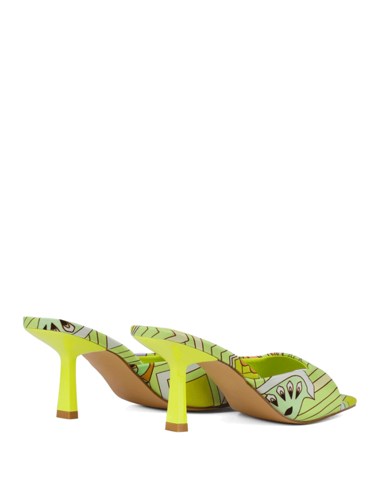 ATTIZZARE // SUMMER MOSAIC SANDAL, LIME GREEN - Image 5