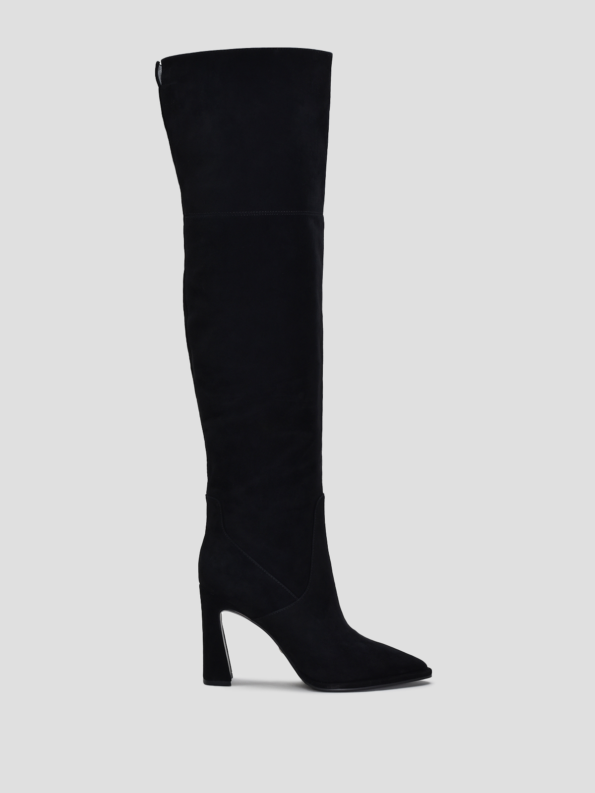 VITTO ROSSI // OVER-THE-KNEE SUEDE BOOTS, BLACK - Image 2